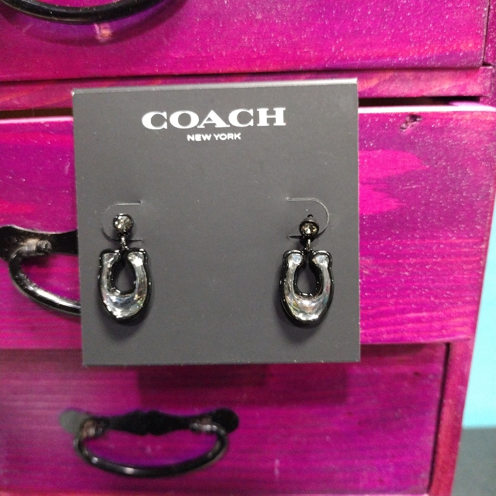 BNWT Coach earrings